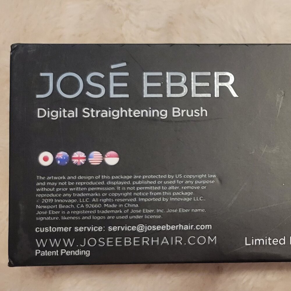 Jose Eber Digital Straightening Brush - Picture 3 of 8
